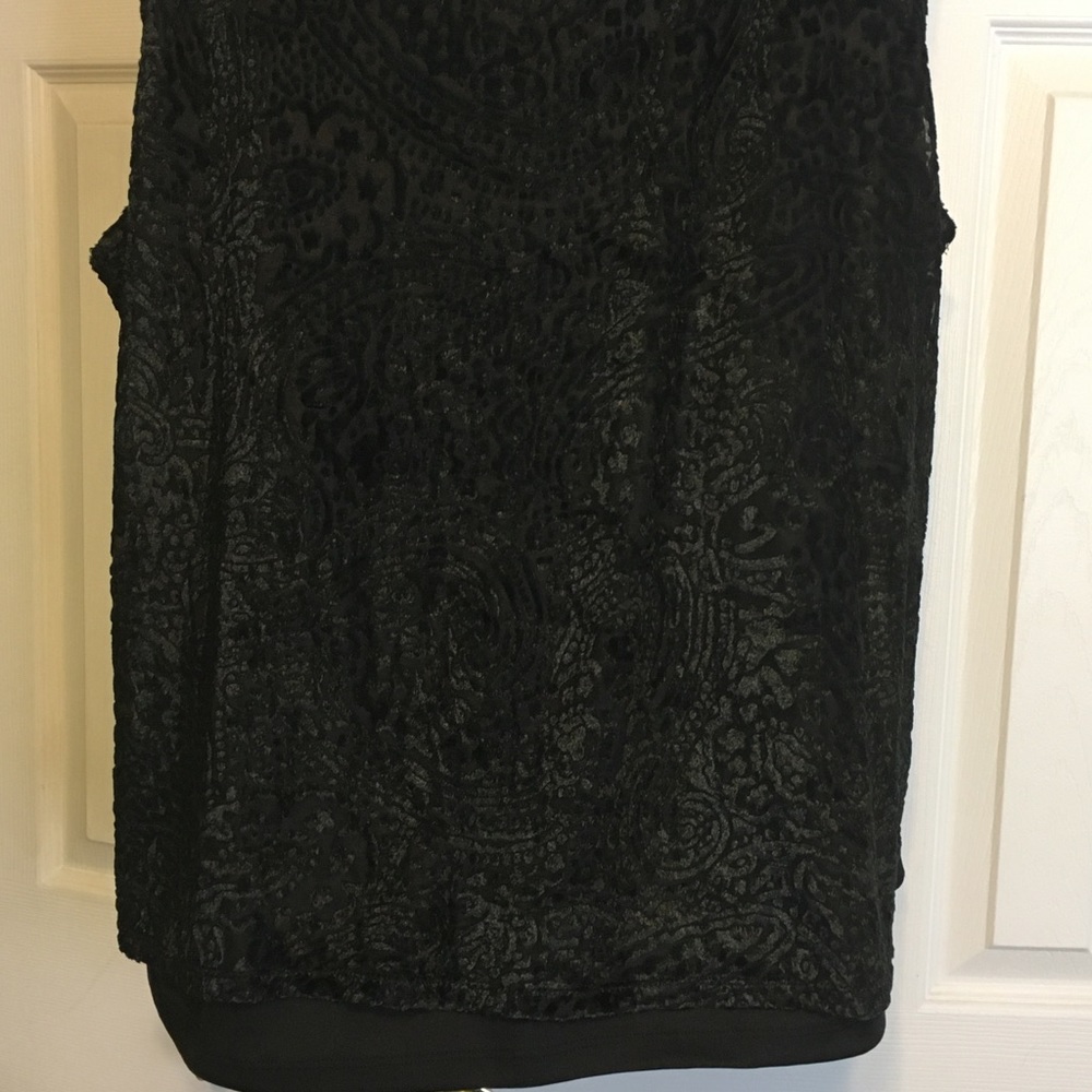 Java Jacquard Layered Tank ~ 2X - Picture 6 of 7